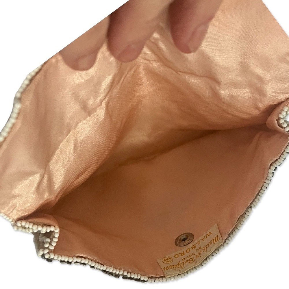 Vintage Waldorf Handmade Beaded Clutch - Picture 4 of 6